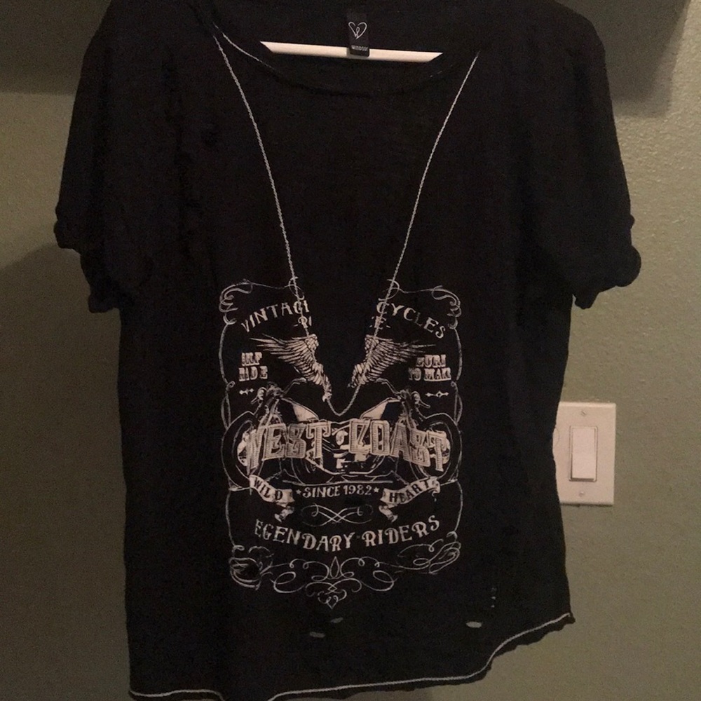 Black Fashion Top From Windsor Size L